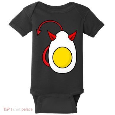 Funny Halloween, Cute Halloween, Deviled Egg Costume Baby Bodysuit