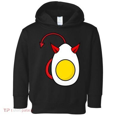 Funny Halloween, Cute Halloween, Deviled Egg Costume Toddler Hoodie
