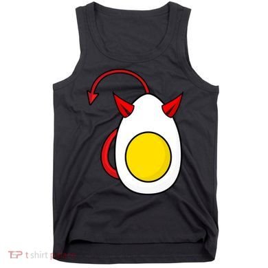 Funny Halloween, Cute Halloween, Deviled Egg Costume Tank Top