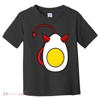 Funny Halloween, Cute Halloween, Deviled Egg Costume Toddler T-Shirt