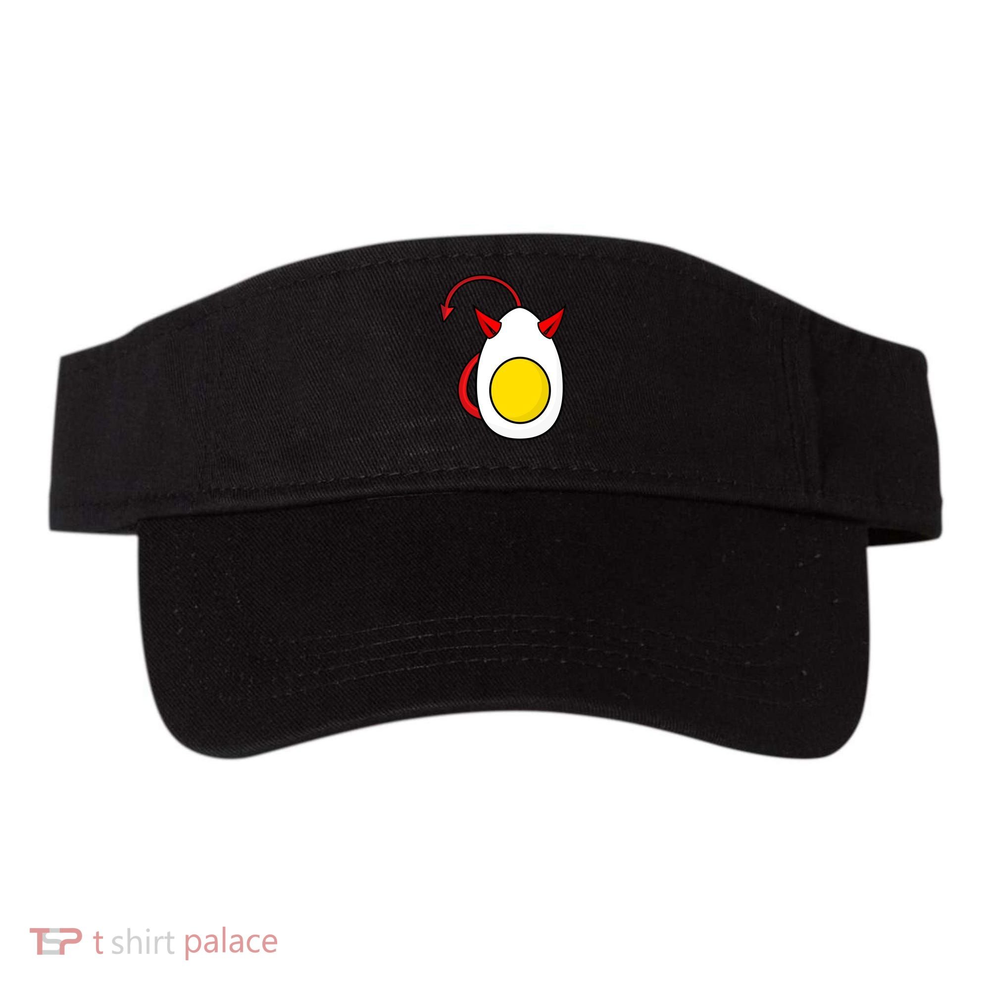 Funny Halloween, Cute Halloween, Deviled Egg Costume Visor