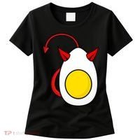 Funny Halloween, Cute Halloween, Deviled Egg Costume Women's T-Shirt thumb 0