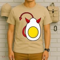 Funny Halloween, Cute Halloween, Deviled Egg Costume T-Shirt thumb 6