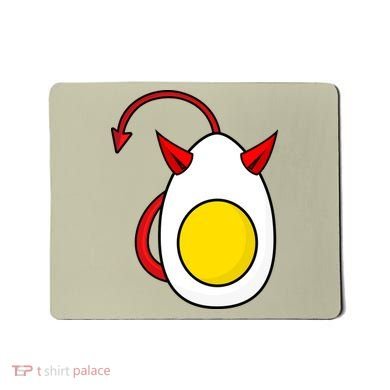 Funny Halloween, Cute Halloween, Deviled Egg Costume Mousepad