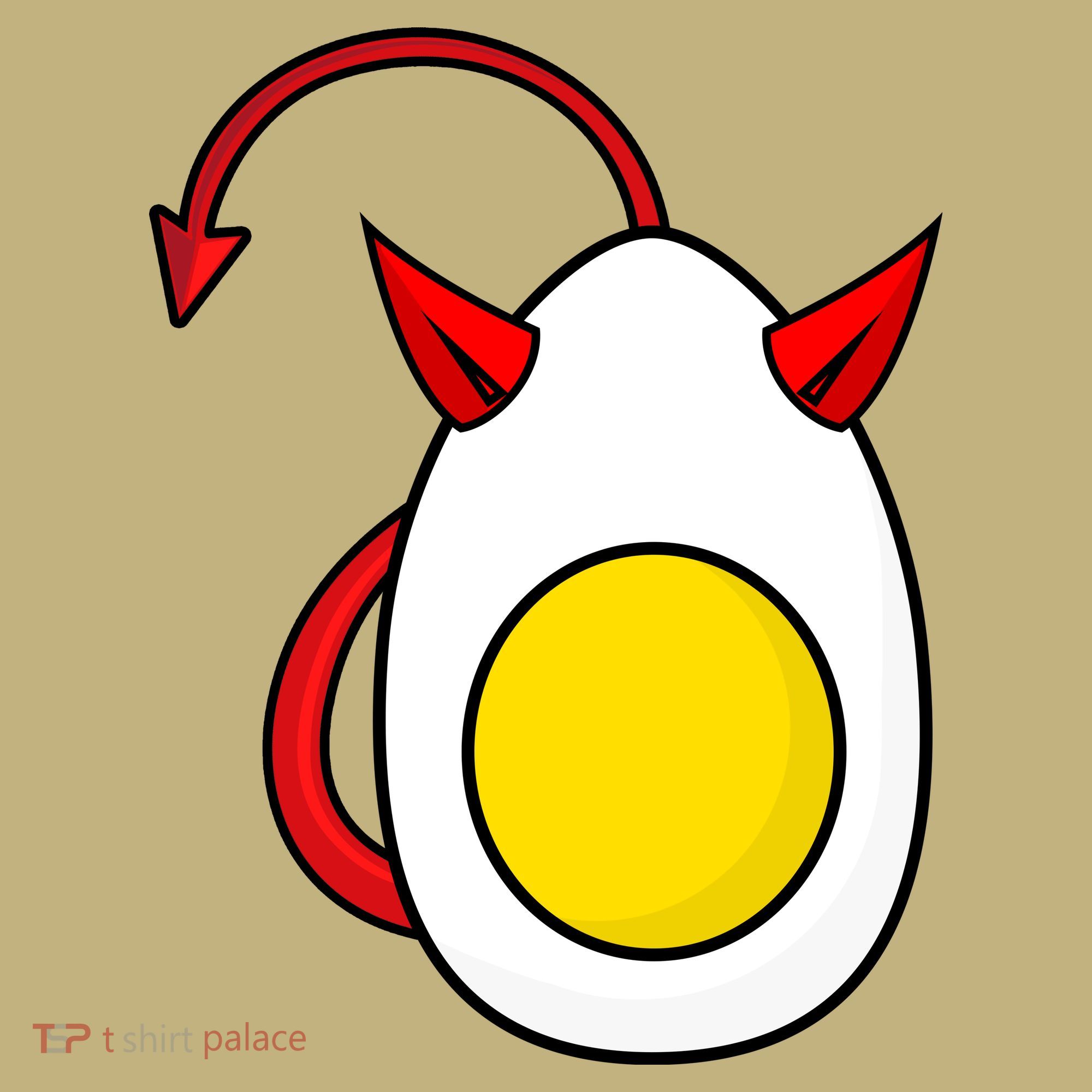 Funny Halloween, Cute Halloween, Deviled Egg Costume Mousepad