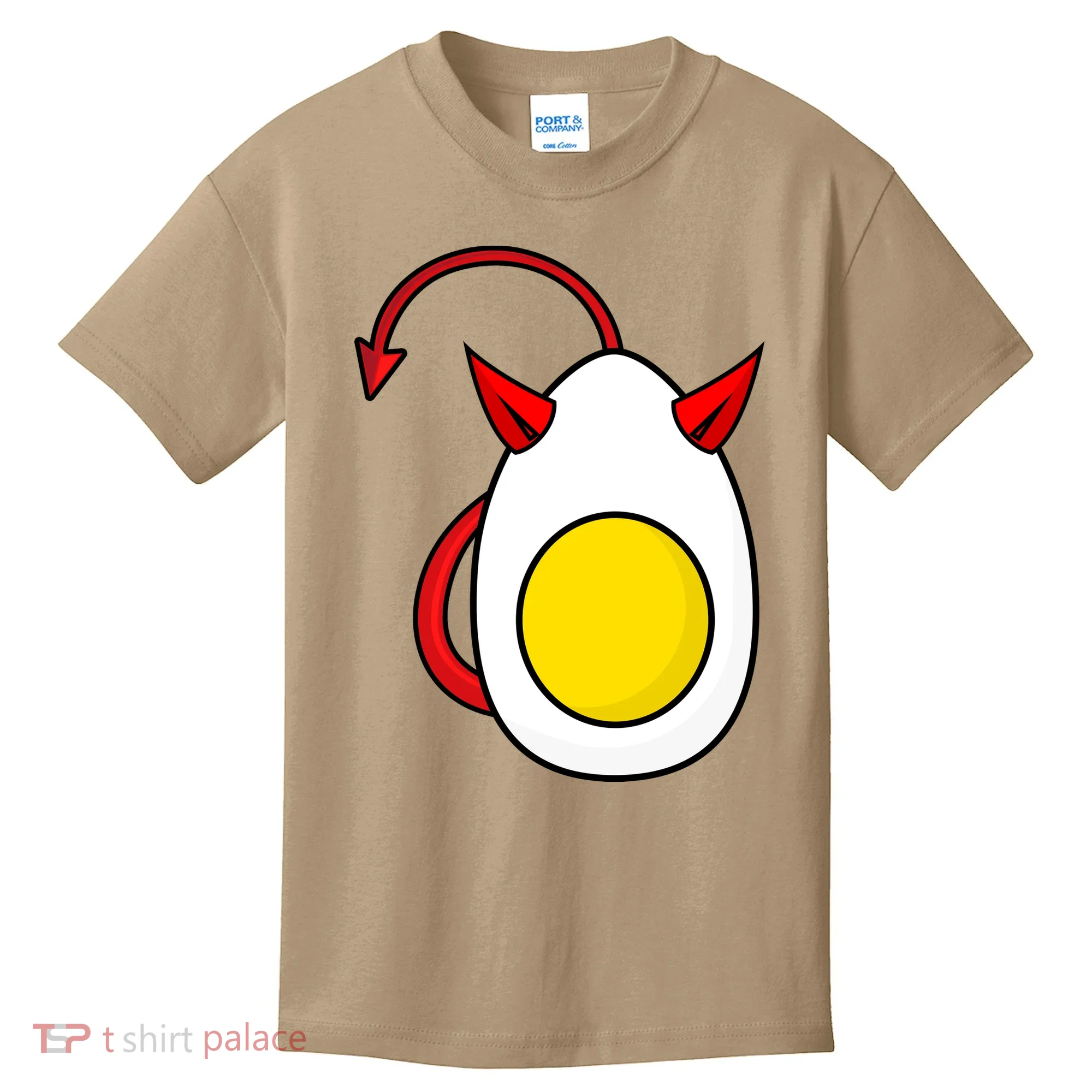 Funny Halloween, Cute Halloween, Deviled Egg Costume Kids T-Shirt