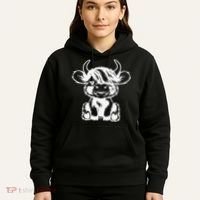 Funny Highland Cow Gift Hoodie thumb 5