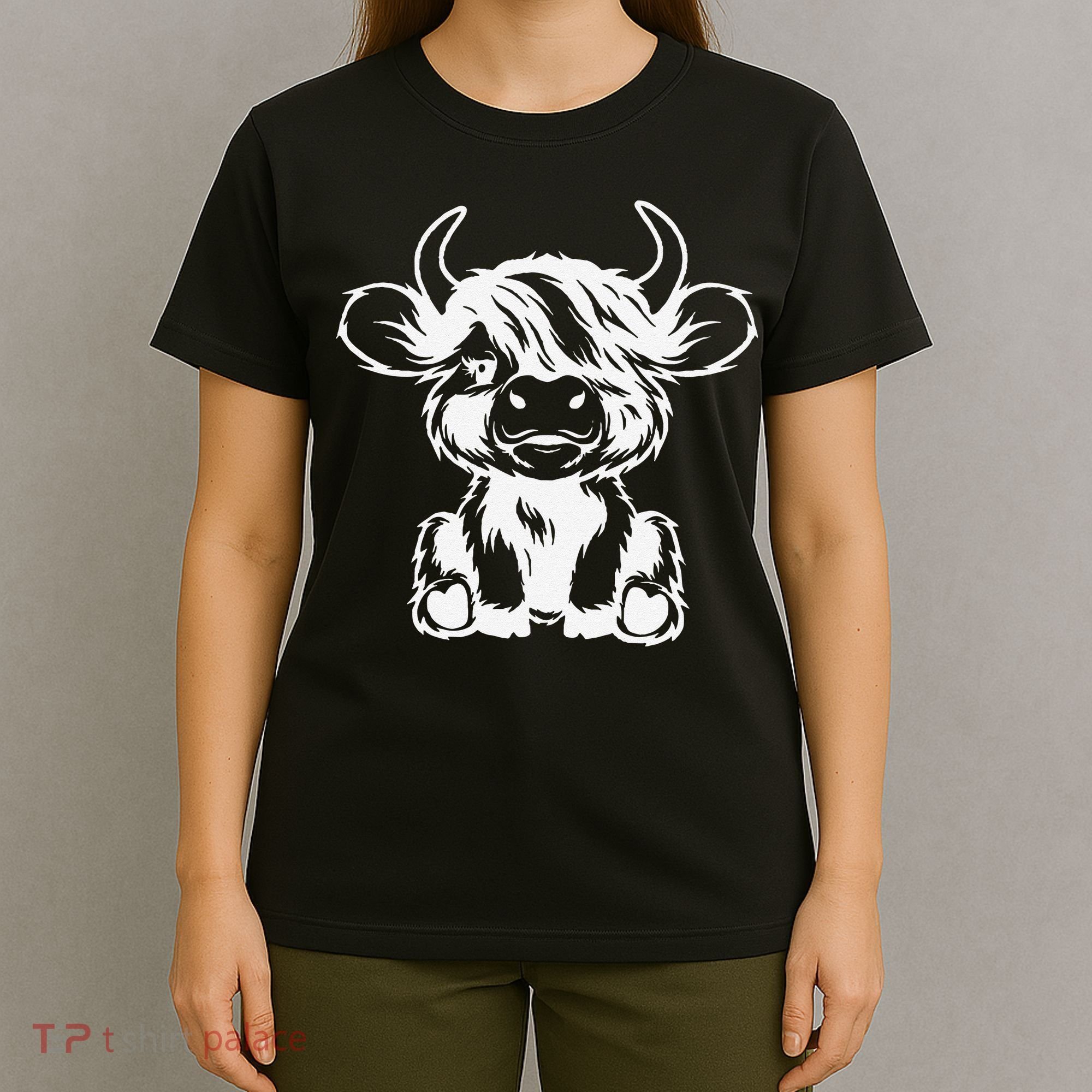 Funny Highland Cow Gift T-Shirt
