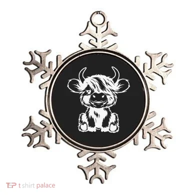 Funny Highland Cow Gift Ornament