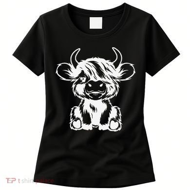 Funny Highland Cow Gift Women's T-Shirt