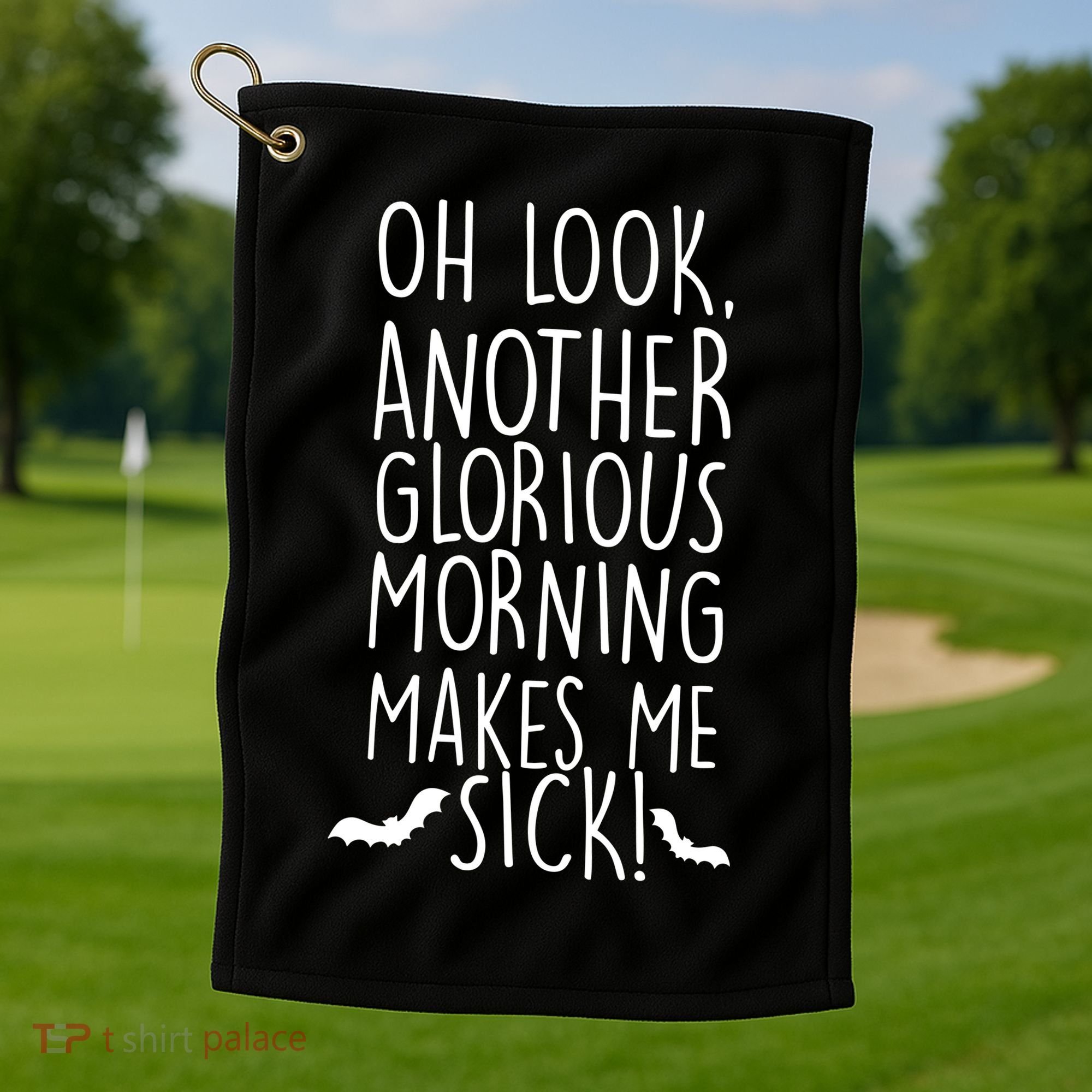 Funny Halloween, Cute Halloween, Another Glorious Morning Golf Towel