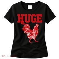Funny Huge Cock Mens Rooster Graphic Women's T-Shirt thumb 0