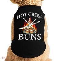 Funny Hot Cross Buns Doggie Tank thumb 0