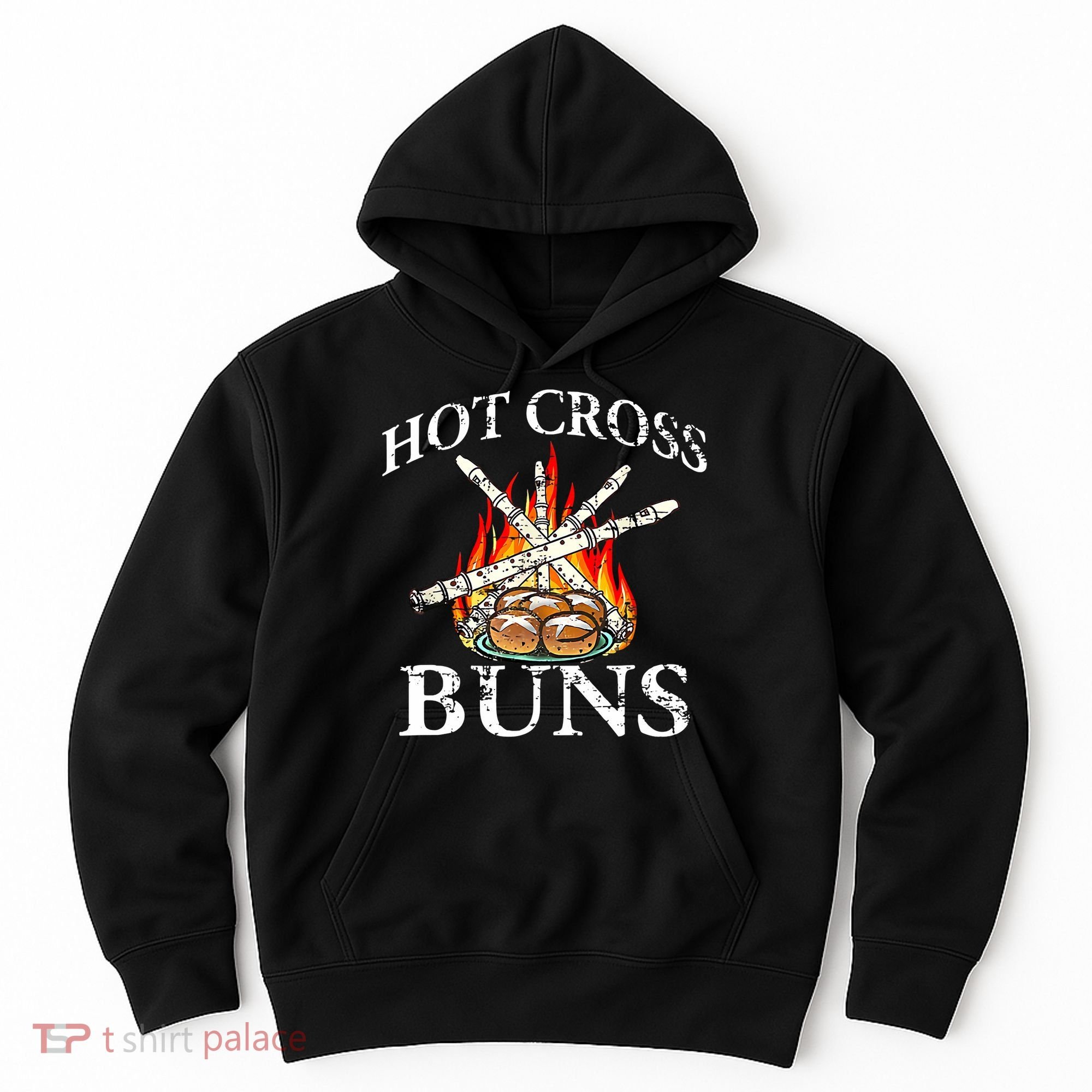 Funny Hot Cross Buns Hoodie