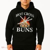 Funny Hot Cross Buns Hoodie thumb 2