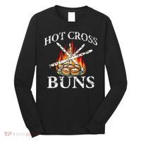 Funny Hot Cross Buns Long Sleeve Shirt thumb 0
