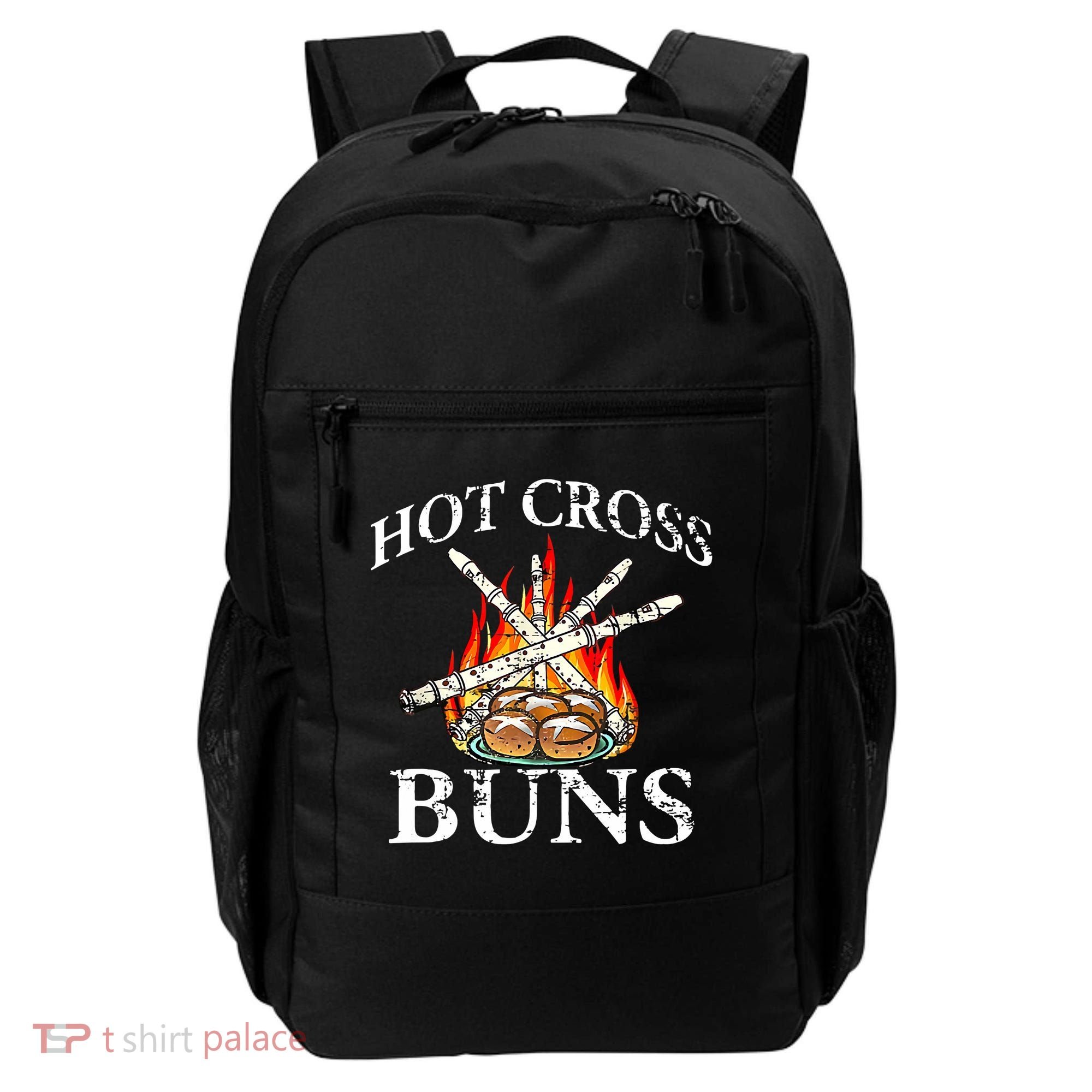 Funny Hot Cross Buns Backpack