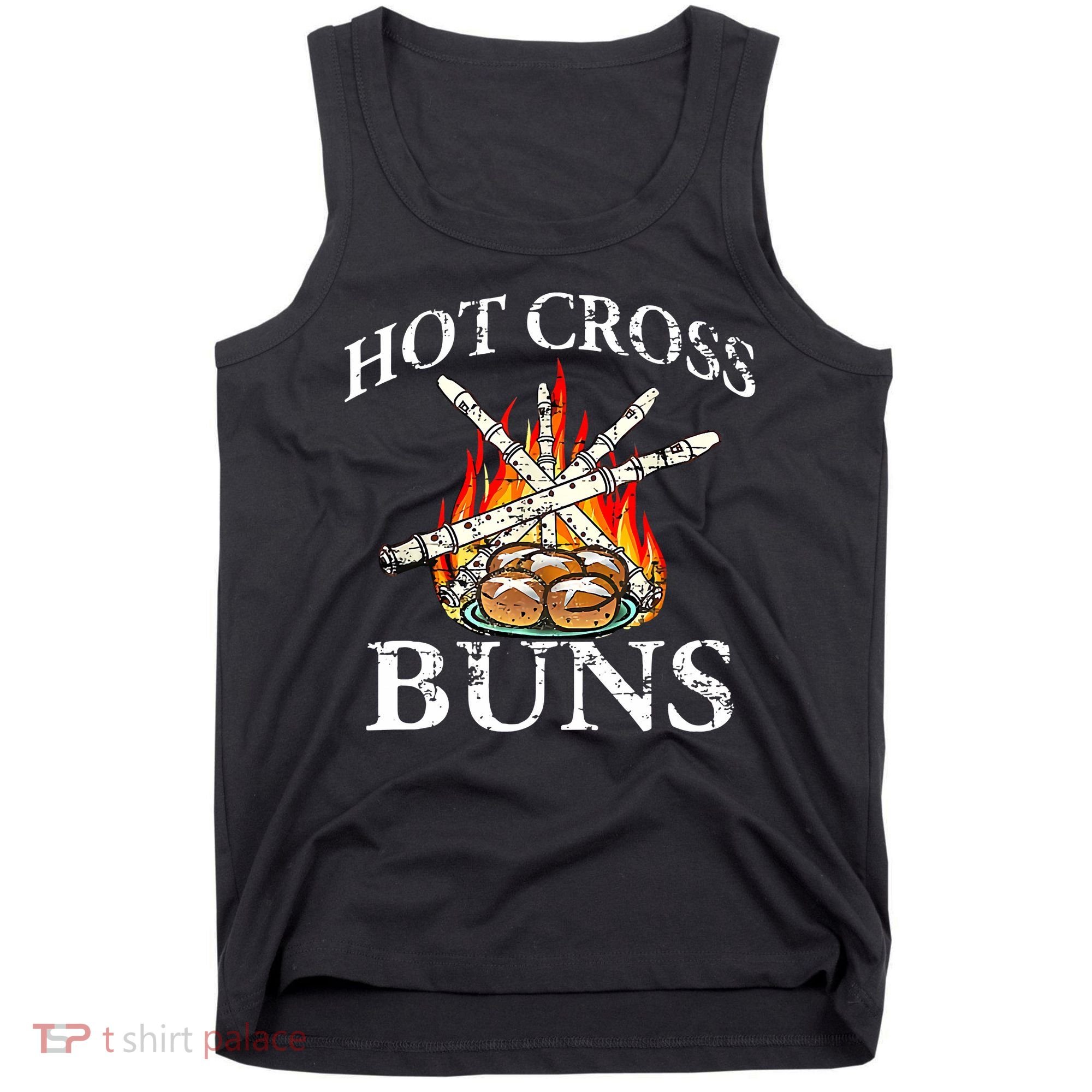 Funny Hot Cross Buns Tank Top