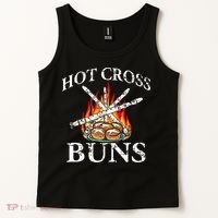Funny Hot Cross Buns Tank Top thumb 2
