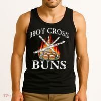 Funny Hot Cross Buns Tank Top thumb 3