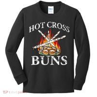 Funny Hot Cross Buns Kids Long Sleeve Shirt thumb 0