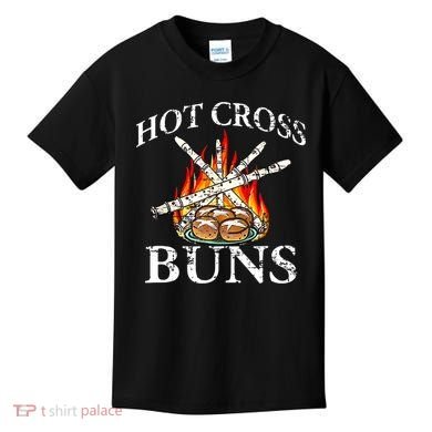 Funny Hot Cross Buns Kids T-Shirt