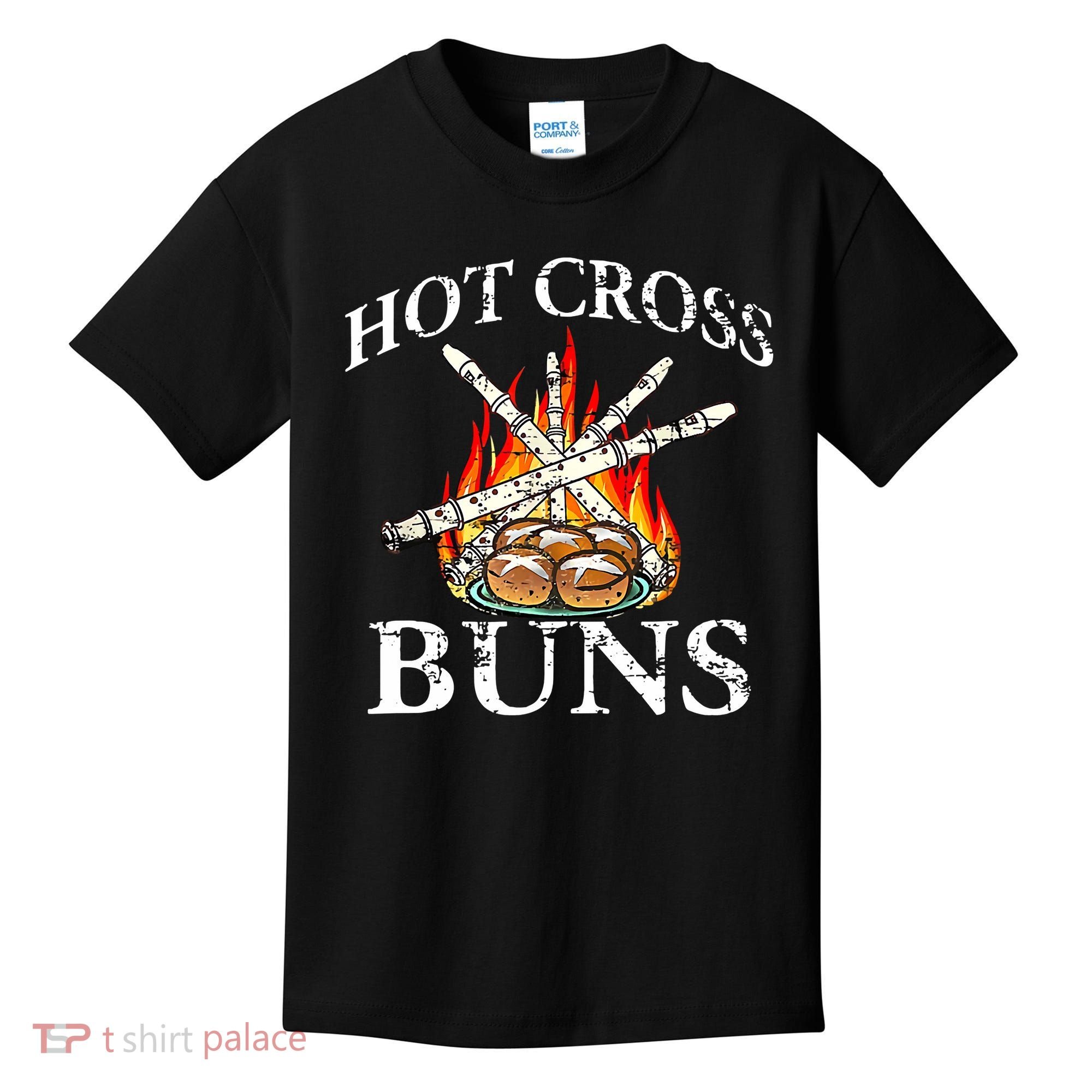 Funny Hot Cross Buns Kids T-Shirt