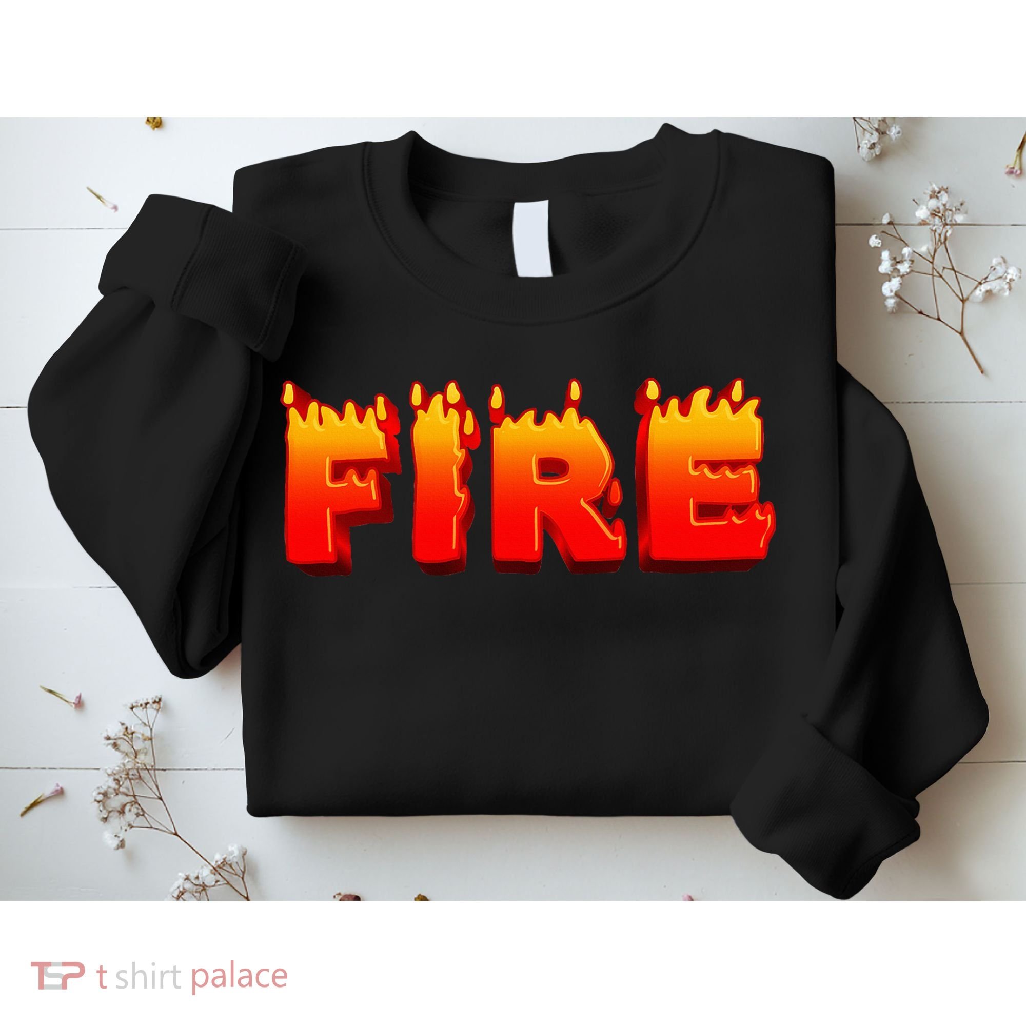 Family Halloween Costumes Fire and Ice Theme Sweatshirt