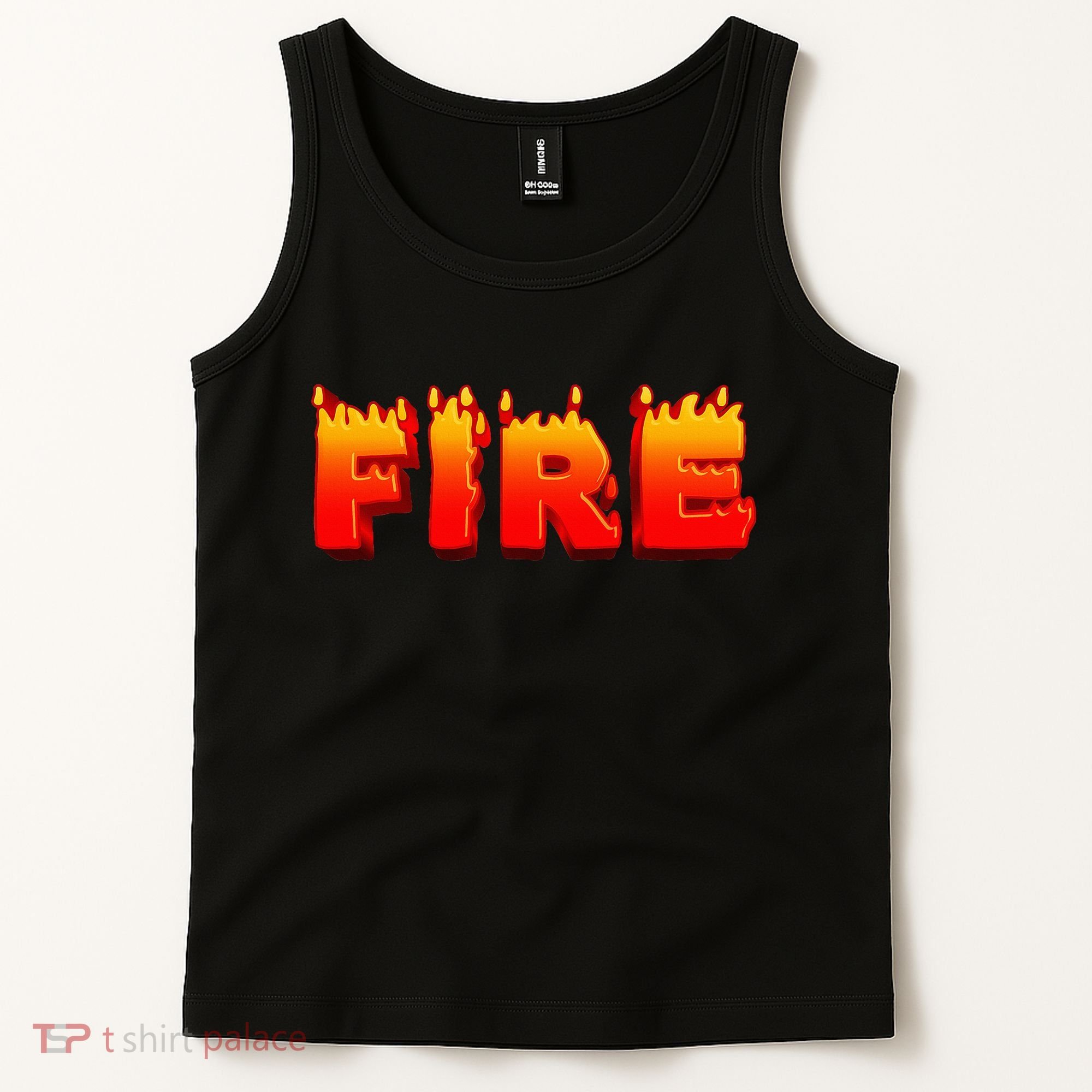Family Halloween Costumes Fire and Ice Theme Tank Top