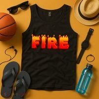 Family Halloween Costumes Fire and Ice Theme Tank Top thumb 4