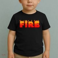 Family Halloween Costumes Fire and Ice Theme Toddler T-Shirt thumb 2