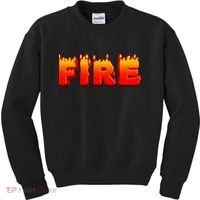 Family Halloween Costumes Fire and Ice Theme Kids Sweatshirt thumb 0