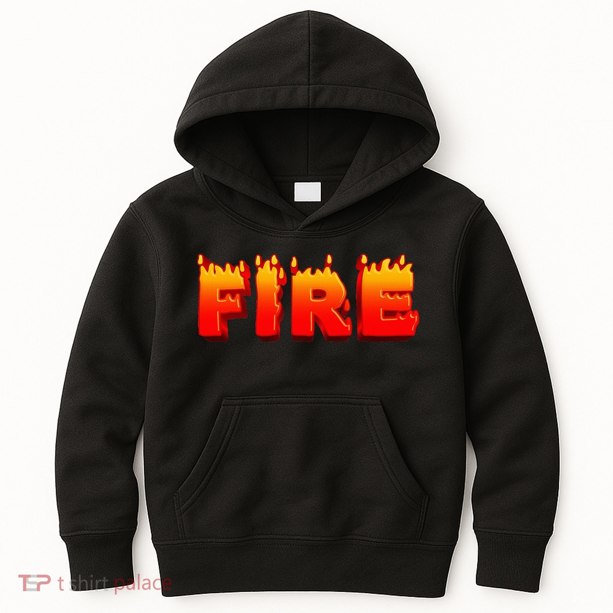Family Halloween Costumes Fire and Ice Theme Kids Hoodie