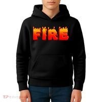 Family Halloween Costumes Fire and Ice Theme Kids Hoodie thumb 4