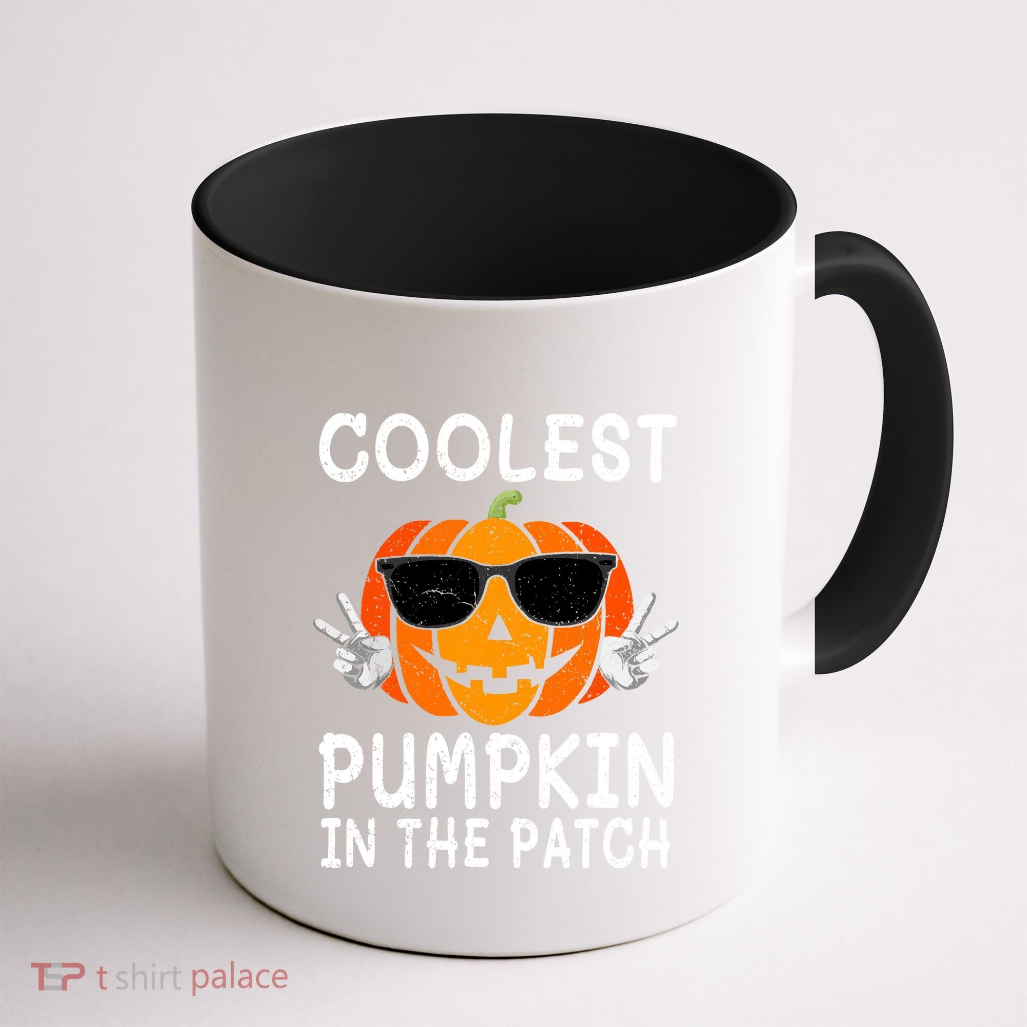 Funny Halloween Coolest Pumpkin In The Patch Glasses Gift Coffee Mug