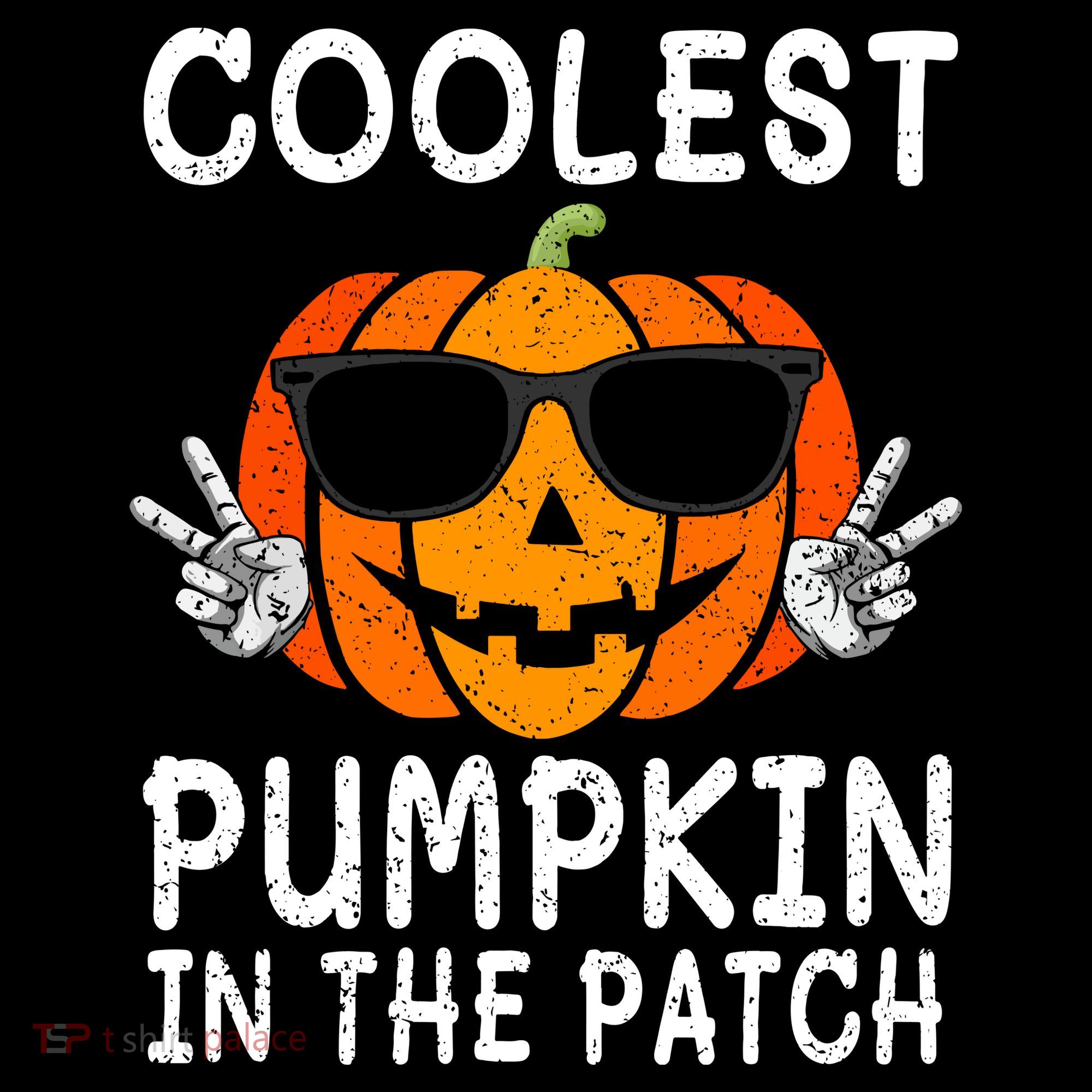Funny Halloween Coolest Pumpkin In The Patch Glasses Gift Women's Hoodie