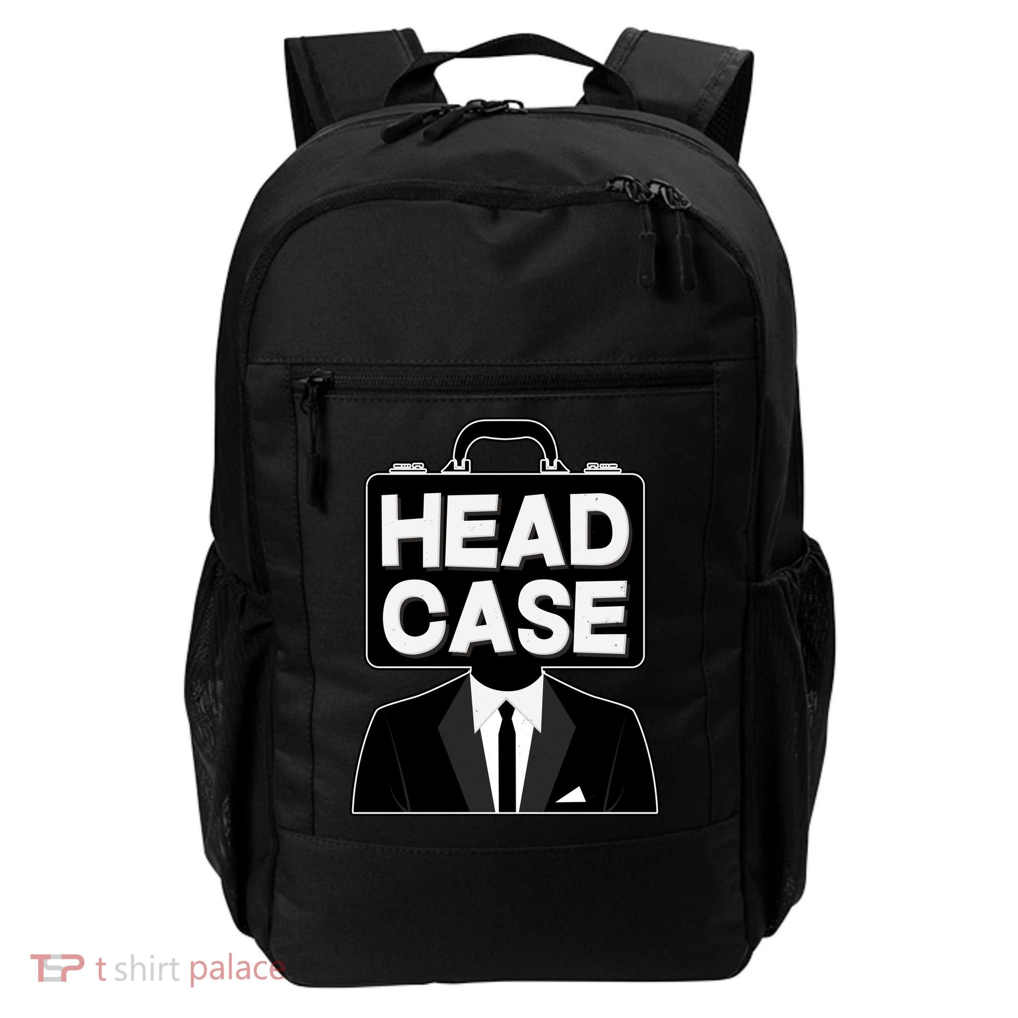 Funny Head Case Man Backpack
