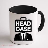 Funny Head Case Man Coffee Mug thumb 1