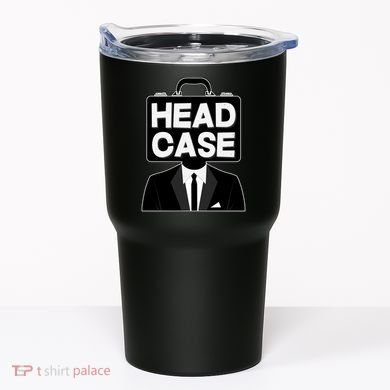 Funny Head Case Man Tumbler