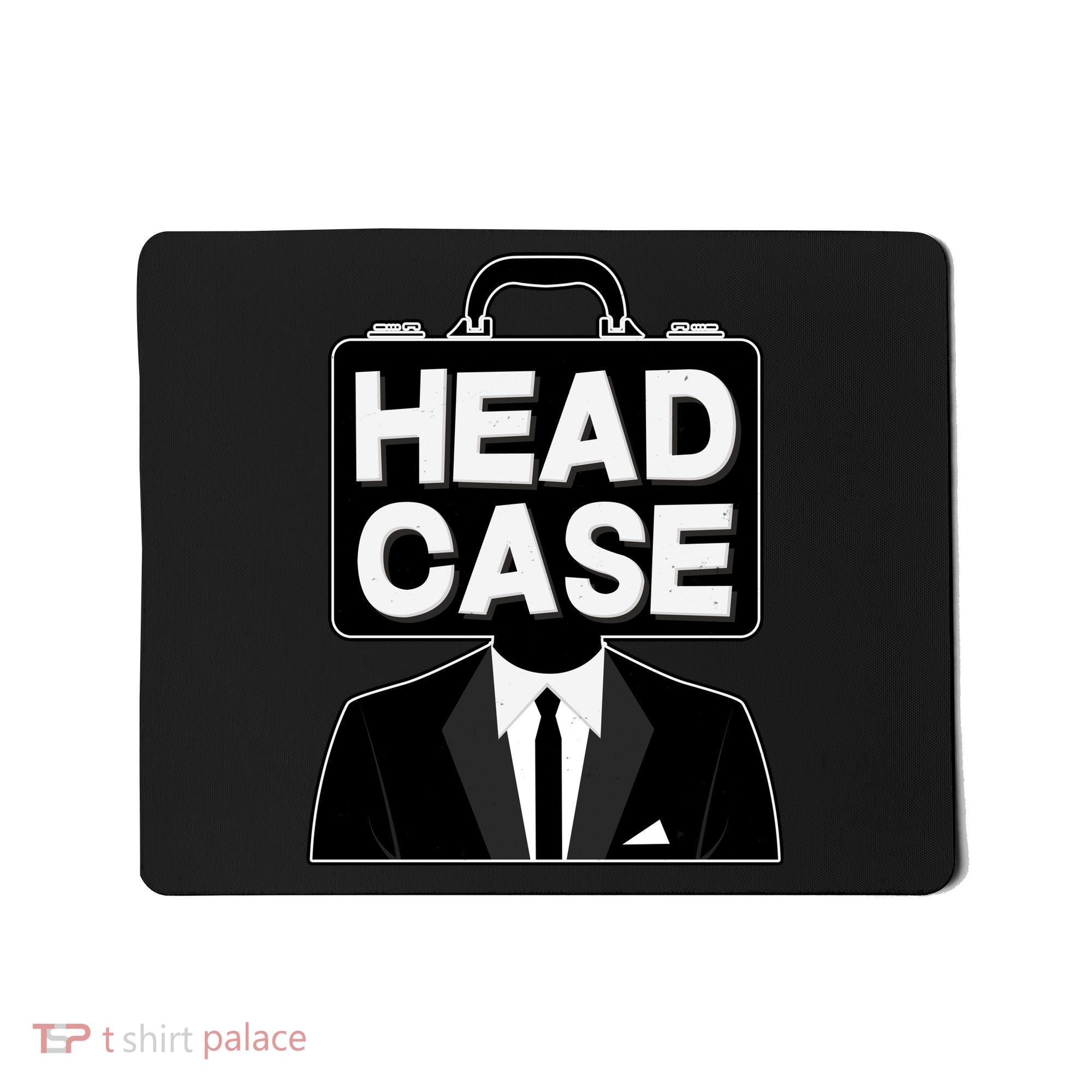 Funny Head Case Man Mousepad