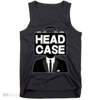 Funny Head Case Man Tank Top thumb 0