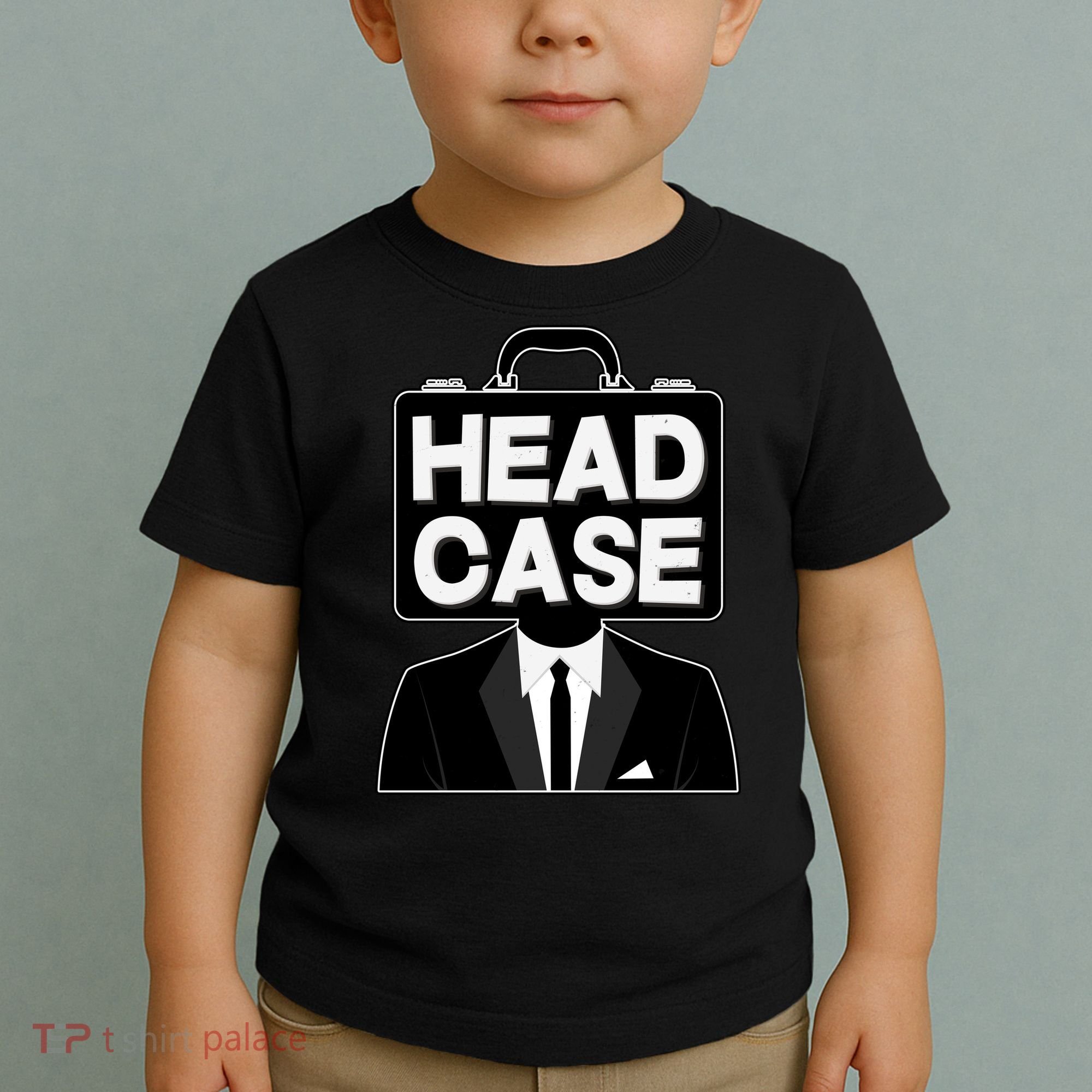 Funny Head Case Man Toddler T-Shirt
