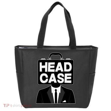 Funny Head Case Man Tote Bag