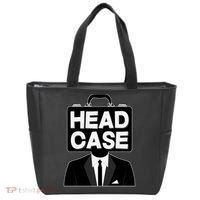 Funny Head Case Man Tote Bag thumb 0
