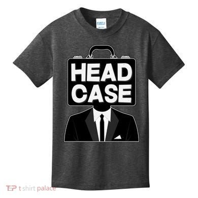 Funny Head Case Man Kids T-Shirt