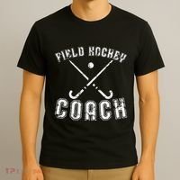 Field Hockey Coach Gifts Distressed Field Hockey Coach T-Shirt thumb 3