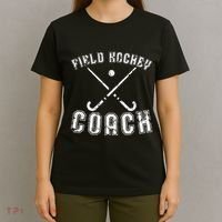 Field Hockey Coach Gifts Distressed Field Hockey Coach T-Shirt thumb 4