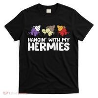 Funny Hermit Crabs Lover Gifts Hermit Crab Owner Black, Casual Humorous Pet T-Shirt thumb 0