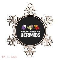Funny Hermit Crabs Lover Gifts Hermit Crab Owner Black, Casual Humorous Pet Ornament thumb 0