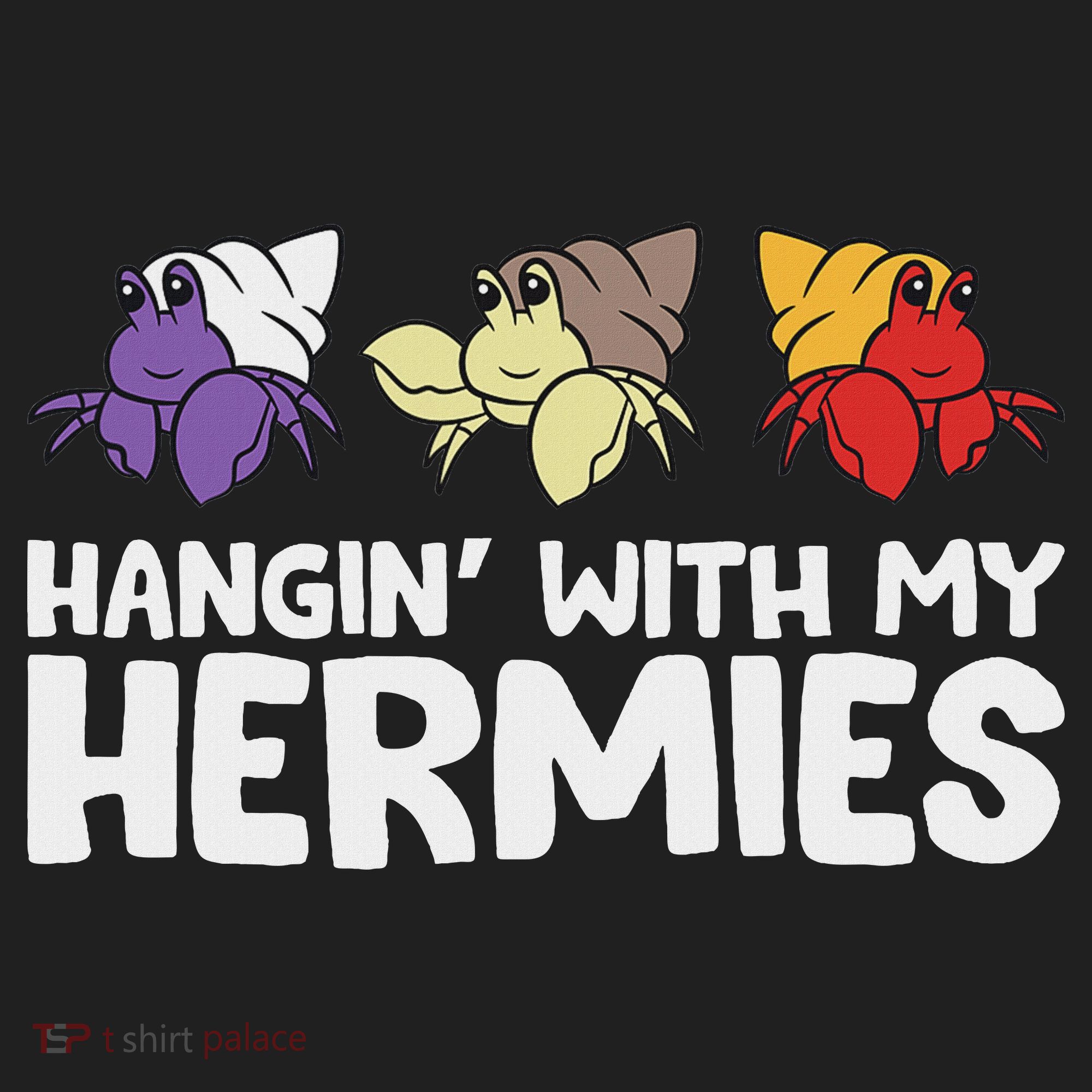 Funny Hermit Crabs Lover Gifts Hermit Crab Owner Black, Casual Humorous Pet Golf Towel